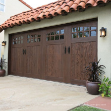 Wholesale sliding solid wood garage door for residential